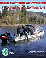 2006-2007 Washington Sport Fishing Rule Pamphlet